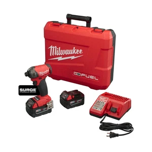 Milwaukee 2760-22 M18 FUEL 18V 1/4 po. Kit d'outils de pilote à impact hydraulique Hex