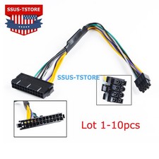 Lot ATX 24pin to 8pin Power Supply Cable for DELL Optiplex 3020 7020 9020 T1700
