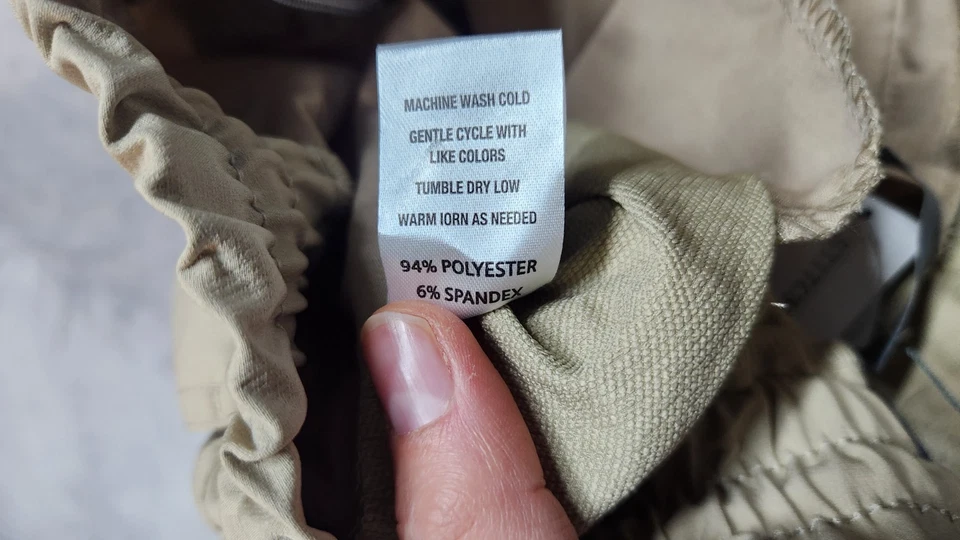 Sovereign Code Men's Size Large Khaki Loop Cargo Shorts NWT - Image 4 of 4