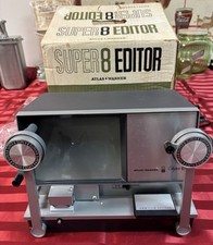Atlas Warner Super 8 Film Editor Model 500 With Box Untested