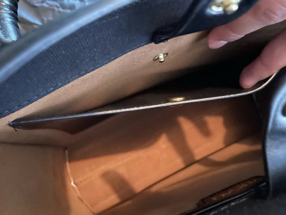 Black Versace Canvas Tote Bag Small - Image 4 of 4