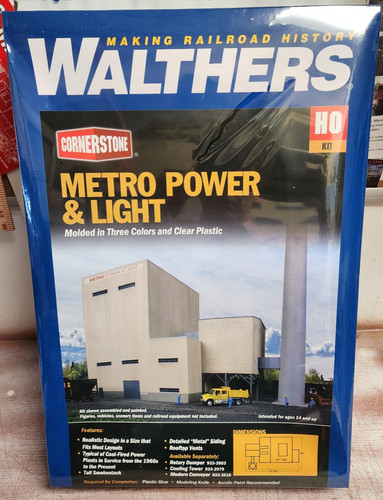 Walthers 4052 Metro Power & Light Plant
