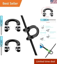 Sturdy Archery D Loop with Installation Tools - Reliable for Bow Hunting