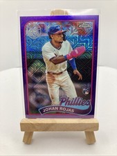 2024 Topps Chrome Johan Rojas Series 2 Mojo Purple Refractor /75 #2t89c-18