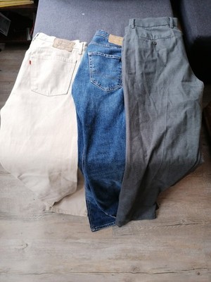 Herren Hosen Paket 3x Levi s Jack & Jones Goodthreads W34 36 L30 32