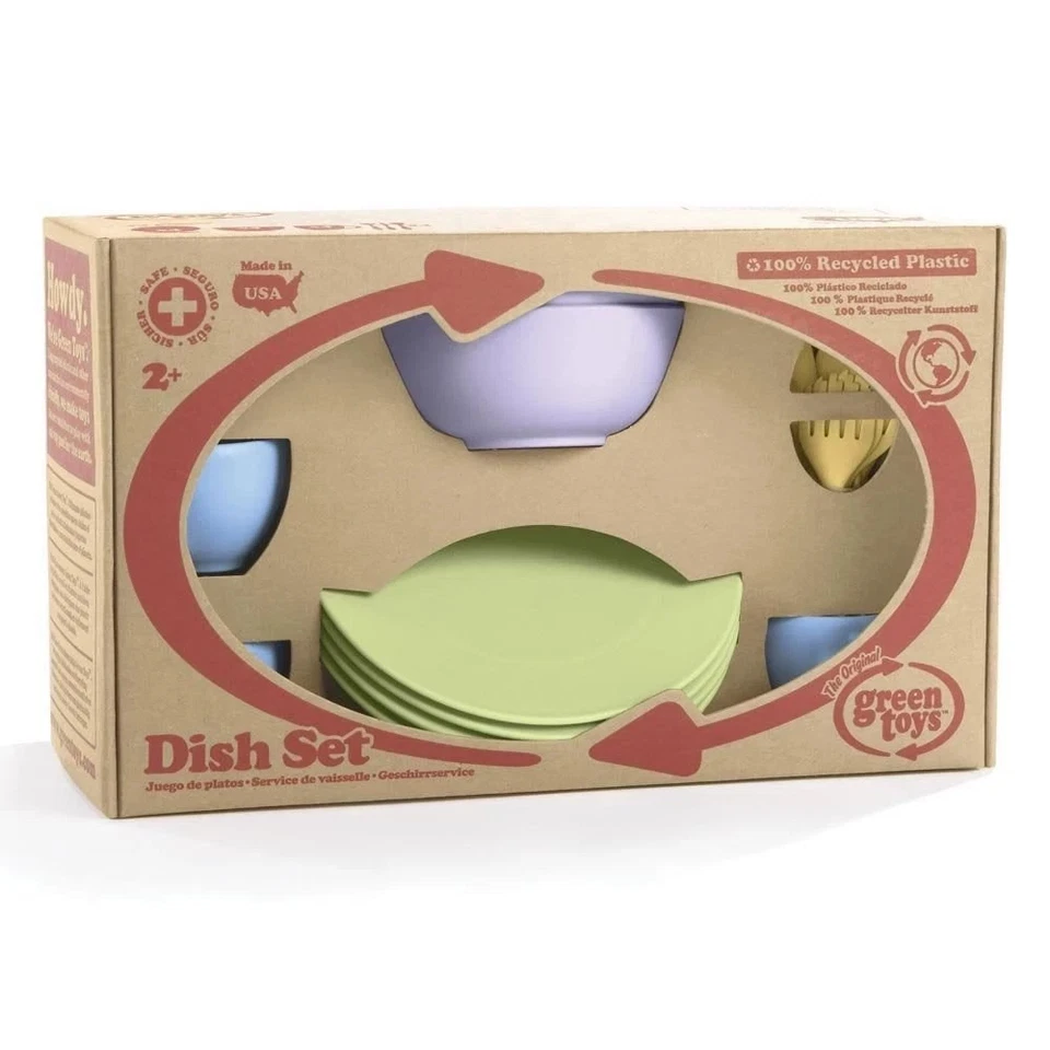 ✅ New Green Toys Eco-Friendly Dish Set - 24 Pieces Freeship ✅ - Image 2 of 2