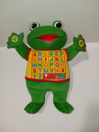 Vintage Leap Frog READ & SING LITTLE LEAP Interactive Educational Plush Doll - Picture 1 of 8