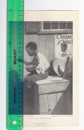 Cream Of Wheat Case Of Desertion Vintage Print Ad 1918 - Picture 2 of 3