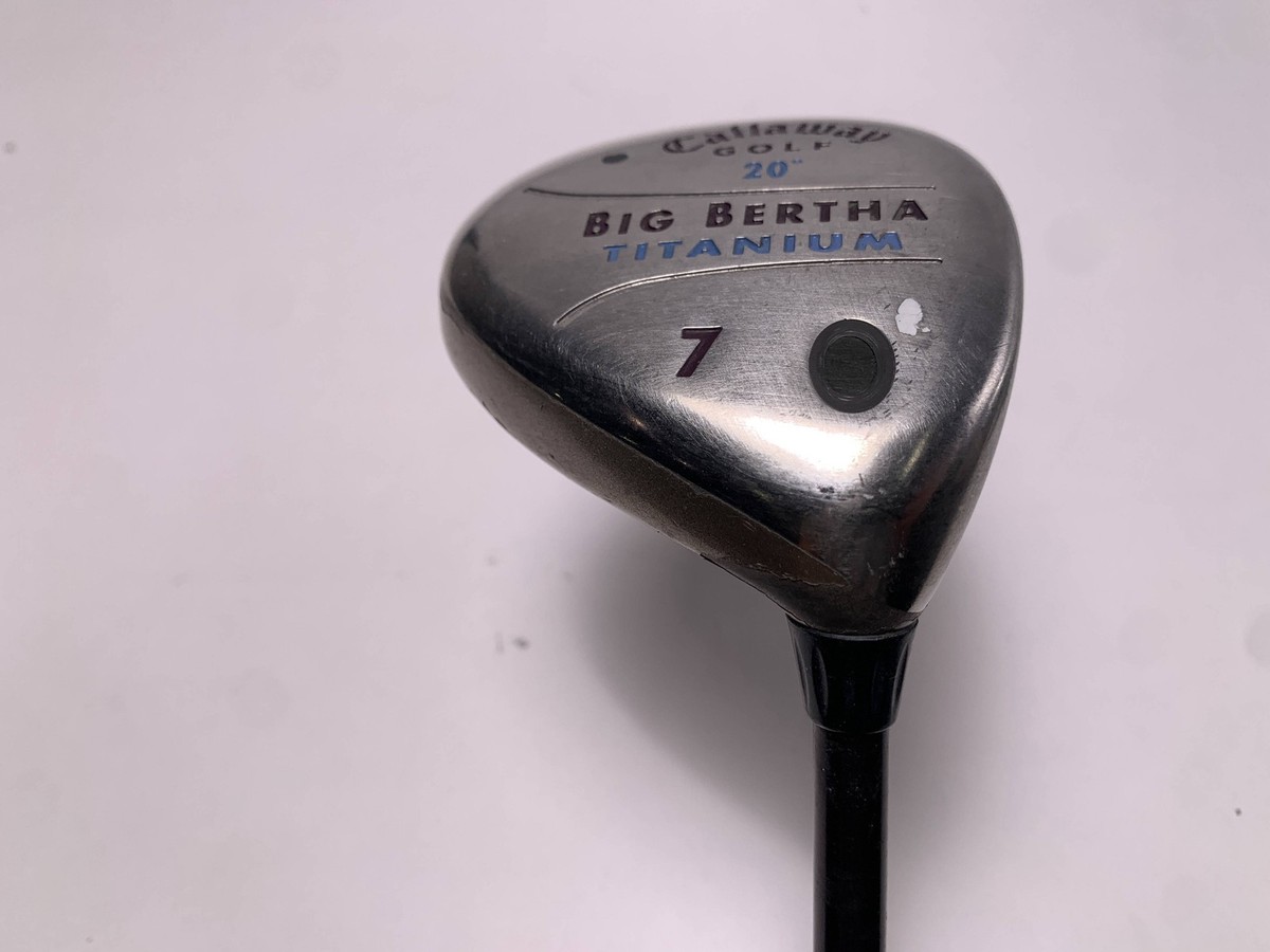 Callaway Big Bertha Titanium 7 Fairway Wood 20* Big Bertha Gems 55