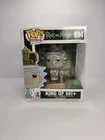 Funko Pop! Animation: Rick and Morty King of S#!+ Vinyl Figure #694 small damage