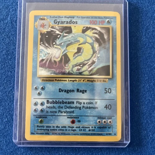 Pokémon TCG Gyarados Holo Rare