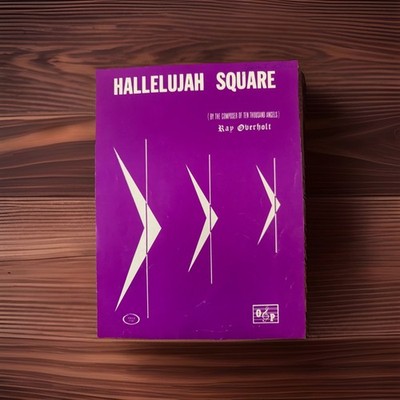 Vintage Southern Gospel Sheet Music Hallelujah Square Shaped Notes Good Cond