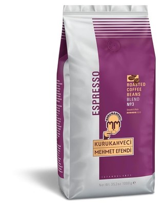 Kurukahveci Mehmet Efendi Espresso Blend No.3 Whole Bean Coffee, 35.2 oz