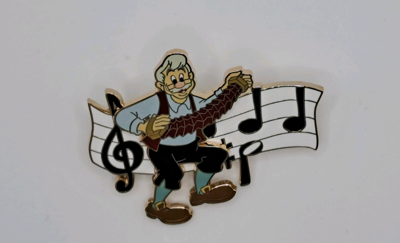 New Disney D23 DSSH Instrumental Music Notes Gepetto Pinocchio LE 400