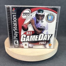 PlayStation 1 - NFL GameDay 2002 w/ Org Case - Complete - Resurfaced & Tested