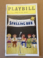 SPELLING BEE May 2005 Broadway Playbill CELIA KEENAN-BOLGER Jesse Tyler Ferguson