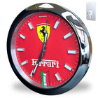 Horloge Murale Style Ferrari – Acier 35 cm – Design Sport Luxe Automobile