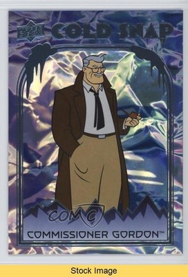 2026 Upper Deck Batman The Animated Series Cold Snap Comm Jim Gordon READ 1s2y