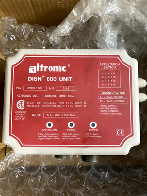ALTRONIC DISN 800 / 791808-100C IGNITION Unit USA