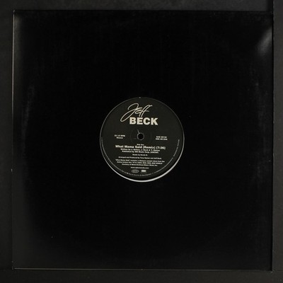 JEFF BECK: what mama said (album version/remix ) EPIC 12'' Single 33 RPM