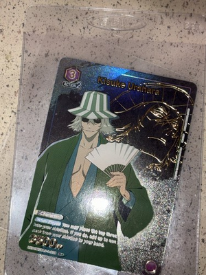 #ad #ad Kisuke Urahara UE01 BLEACH 038 Union Arena BLEACH Holo Character 3500 Power R* $20.00