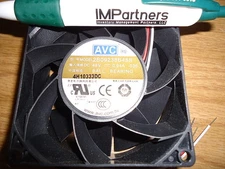 New, AVC, 2B09238B48S-036, 48V DC Axial Fan
