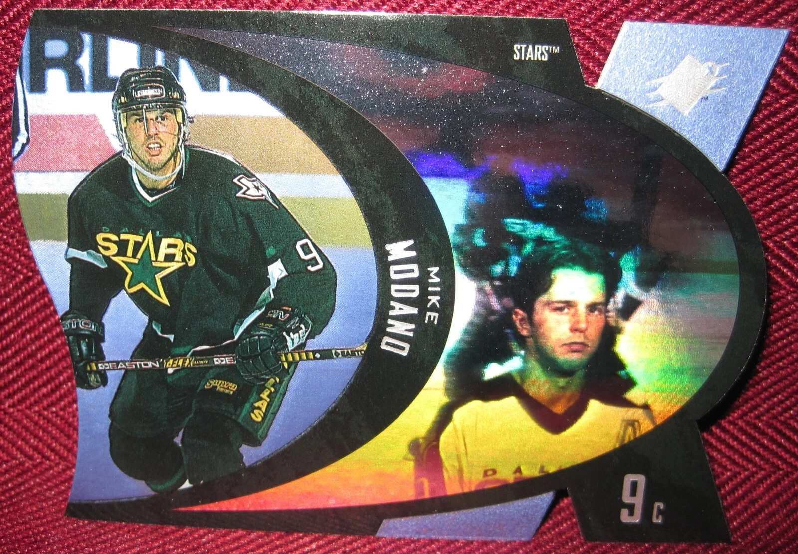 1997-98 SPx #13 MIKE MODANO BASE CARD NM