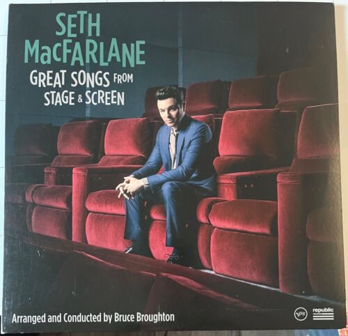 Seth MacFARLANE Great Songs From Stage & Screen *ORIG 2020 US 2LP* Vinyl VERVE