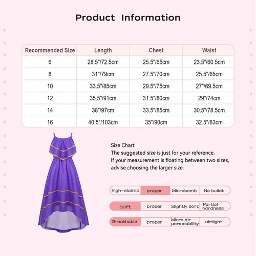 Kids Girls Sundress Pageant Dresses Birthday Gowns Party Dress High Low Outfits - Picture 41 of 48