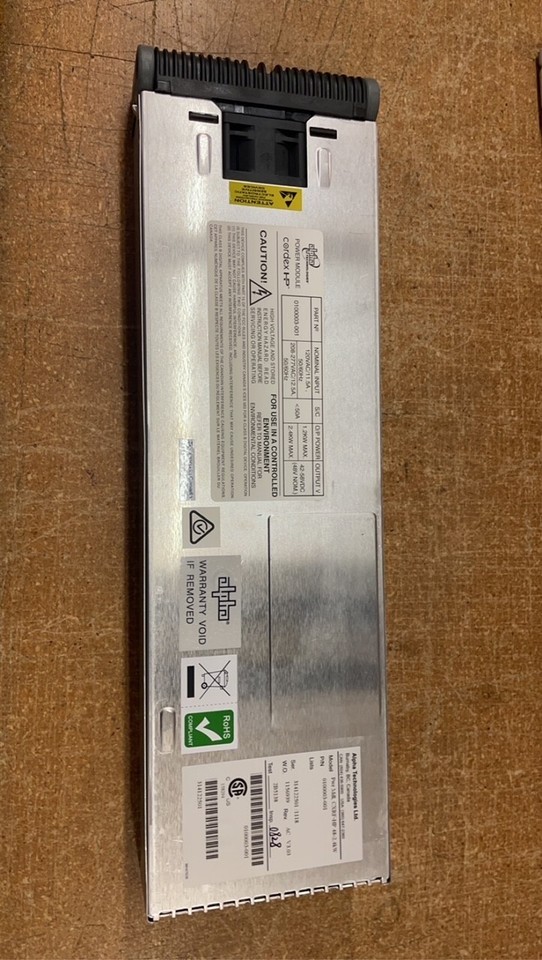 NEW Alpha Technologies 0100003-001 Power Module CXRF-HP 48-2.4kW | eBay
