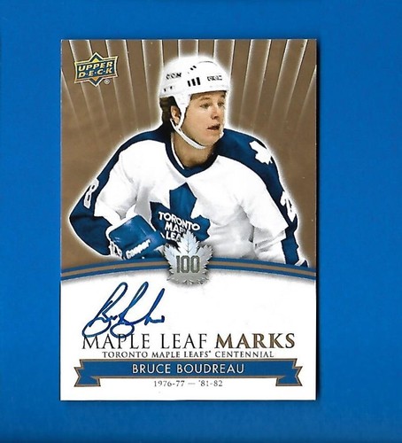 2017-18 TORONTO MAPLE LEAFS CENTENNIAL LEAF MARKS AUTOGRAPH & AKA CARD SEE LIST - Picture 15 of 91