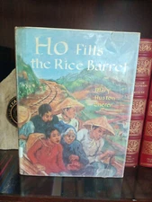 HO FILLS THE RICE BARREL_Mary Huston Sherer_HCDJ_1st Edition_1957_Ex-library_Gd
