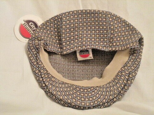 MEN'S CLASSIC IVY CAP- 100 % POLYESTER - LIGHTWEIGHT - CITY HUNTER BRAND - Picture 6 of 9