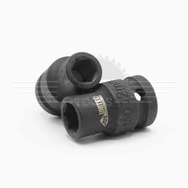 Impact Socket Set 15 Pc 1/2”Square Drive Sq Metric 10 - 24mm In Eva Foam Wrench - Image 2 of 4