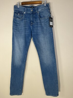 True Religion Geno SN Flap Relaxed Slim Mens Size 32 X 33 Jeans