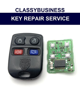 Schlüssel Reparatur Service für Jaguar X308 XJR XKR XJ8 XK8 X-Type - S-Type Fernbedienung Schlüsselanhänger
