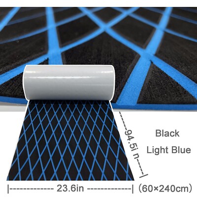 Diamond Type EVA Foam Boat Decking Sheet Mat Faux Teak Marine Yacht Flooring Pad