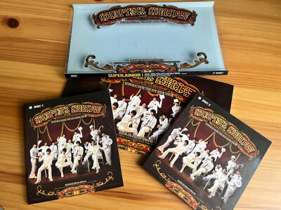 SuperJunior Super Show The 1st Asia Tour Concert Album 2 DVD (GMM