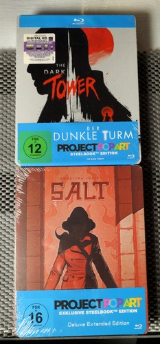 14X Project Pop Art PopArt Exclusiv BluRay Steelbooks NEU & OVP Snatch Equalizer - Bild 10 von 16