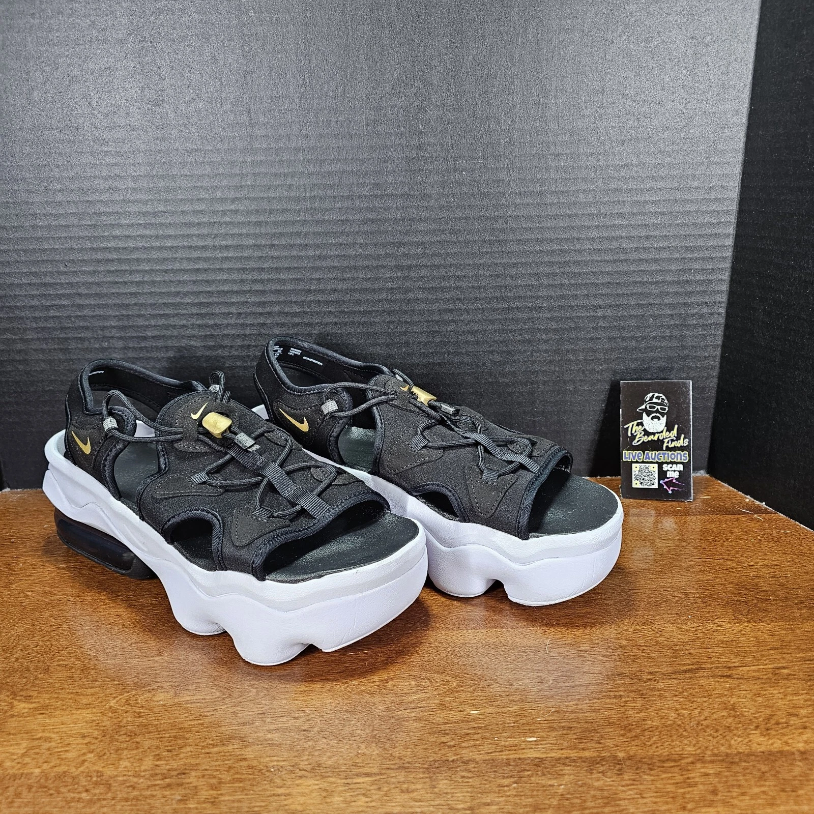 Scarpe sandali Nike Air Max Koko oro nero bianco CW9705 001 donna 10 uomo 9