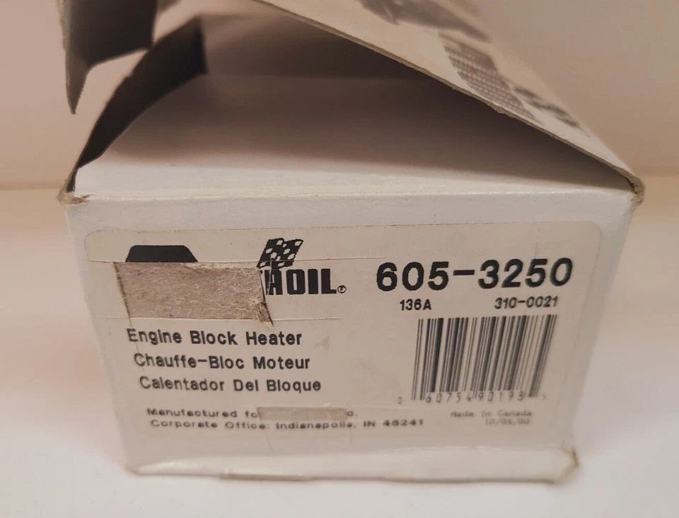 Pyroil 发动机缸体加热器 605-3250 | 136A | 310-0021 — 第 2/4 张图片