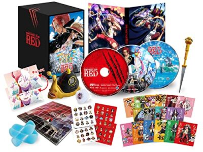 ONE PIECE FILM RED Deluxe Limited Edition +sleeve + UTA card 4K