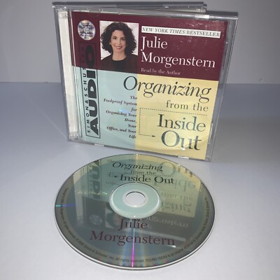 Julie Morgenstern Organizing from the Inside Out Audio CD Audiobook Bestseller