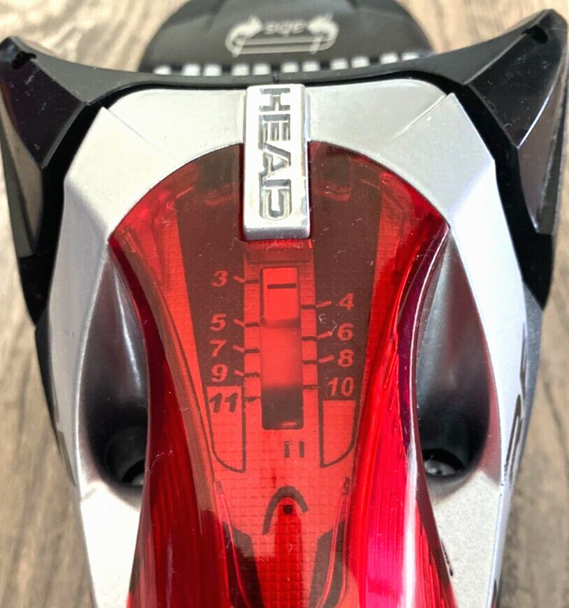 HEAD RF 11 (Tyrolia)Ski Bindings din - 3/11 black-silver-red New