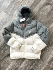 Nike Sportswear Storm-FIT Puffer Down Jacket White Grey Tech DR9605-084 Men XXL