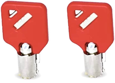 2 KEYS A2005 Milwaukee and Steel Glide tool chests A2005 Keys Red Caps
