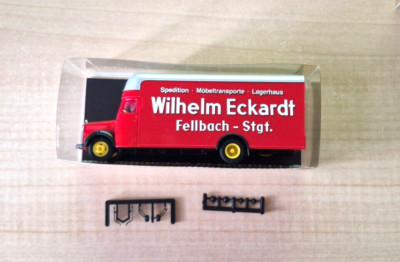 ALBEDO/Herpa MB L311 Wilhelm Eckardt Van Original Packaging 1:87
