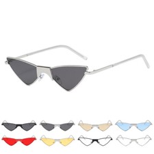Classic Narrow Triangle Sunglasses Trendy Cat Eye Sun Glasses Party Prom Eyewear