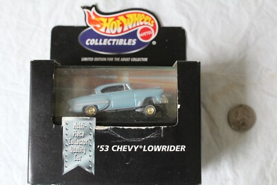 Hot Wheels Collectibles 53 Chevy ローライダー Mattel Hot Wheels Collectibles '53 Chevy Lowrider 1:64 Die-Cast