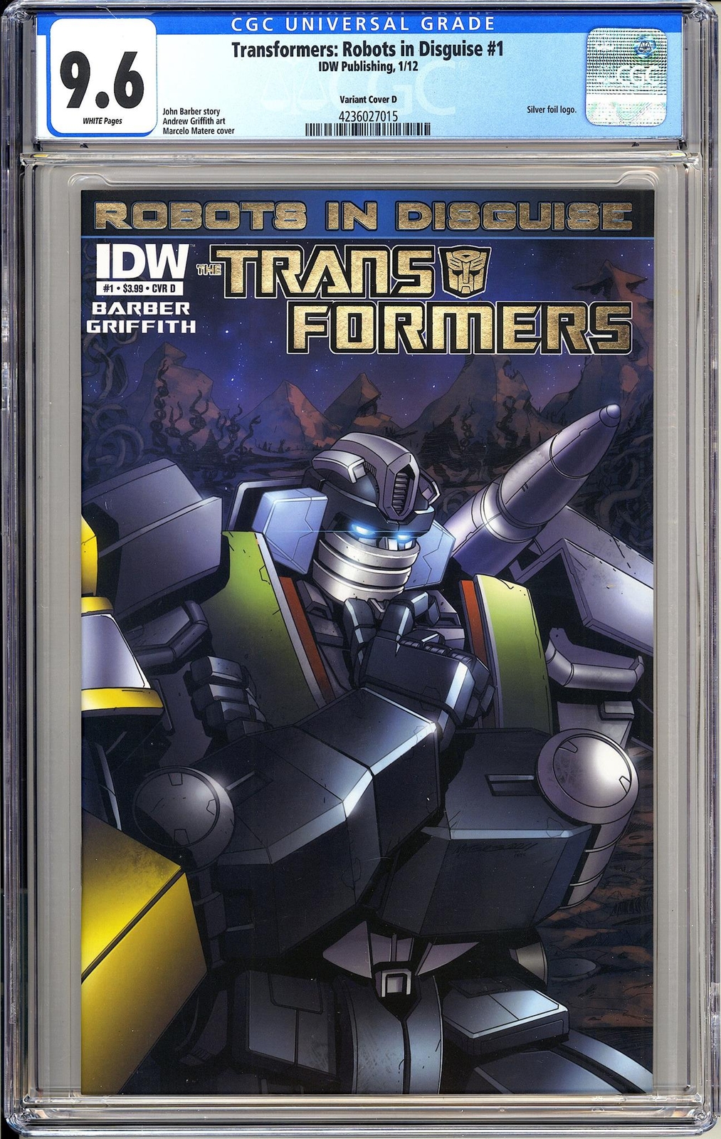 Transformers Robots In Disguise #5 Value - GoCollect